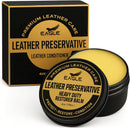 Eagle Heavy-Duty Leather Restorer & Preservative Balm – Neatsfoot Oil & Beeswax Treatment for Dry, Cracked, Oiled & Faded Leather – Revives Boots, Saddles, Furniture, Jackets & Tack (4oz) — 1