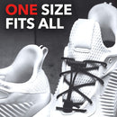 KIWI Sneakers No-Tie Laces Shoe Care Product | White — 4