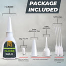Plastic Glue for Models, Miniatures, Legos, PLA, 3D Printing Repair. Fast Setting Heavy Duty Strong Super Glue for… — 3