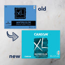 Canson XL Series Watercolor Paper Pad, 11" x 15", 30 Sheets/Pad, 1 Pad | 11x15 | Fold Over — 2