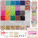 Mio Angle Bracelet Making Kit for Beginner 5000Pcs Preppy Polymer Friendship Bracelet Making with Charms Kit for… — 1