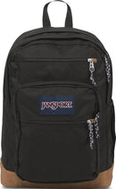 JanSport Cool Backpack, with 15-inch Laptop Sleeve - Large Computer Bag Rucksack with 2 Compartments, Ergonomic Straps, Black | One Size — 1