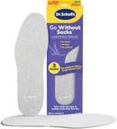 Dr Scholl’s Go Sockless! Cushioning Insoles for Women Men Unisex, 3 Pairs, Trim to Fit - Absorbs Moisture to Keep Feet Dry, Shoe Inserts for Women Men with Plush Terry Cloth Layer for Added Comfort - Mens 7-13 Womens 5-10 — 1