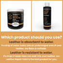 Furniture Clinic Leather Recoloring Balm, Bordeaux Leather Dye — 5