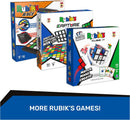 Rubik's Roll 5-in-1 Dice Game, Puzzle Cube & Brain Teaser Fun Travel Toy — 5
