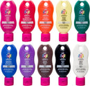 Tulip Soft Fabric Paint, Permanent Fabric Paint for Clothes, Rainbow Colors, 10 Pack, 1 fl oz bottles, Matte Finish Stays Flexible After Washing | 1 Fl Oz (Pack of 10) — 2