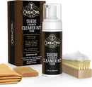 Care & Cool Suede & Nubuck Foam Cleaner Kit, Hog Brush, Eraser & Cloth | Foam Kit — 1