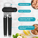 Ultrean Manual Can Opener Bottle Opener, Heavy Duty Stainless Steel Smooth Edge Manual Hand Held Can Opener With… — 2