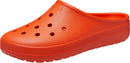 Crocs Unisex Adult Classic Low Profile Lightweight Slip-On Clogs – Lava — 1