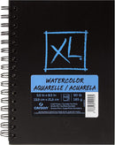 Canson XL Series Watercolor Paper Art Book, White, 5.5x8.5 in | Side Wire — 1