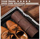 Leather Shoe Polish Kit - Birthday Gifts for Men, Dad, Shoe Shine Kit, Leather Boot Care Kit, Mens Gifts Ideas — 7