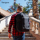 Targus 17” Voyager EXP Travel Backpack, Expandable 27L–30L Laptop Backpack, TSA Checkpoint-Friendly, Water-Resistant, RFID-Blocking Pocket, Fits Up to 17 Inch Laptop, Carry-On Size, Black - TBB664GL — 7
