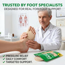 Metatarsal Pads for Women & Men – Gel Ball of Foot Cushions – Bunion & Callus Cushions for Shoes – Toe Sleeves & Foot Brace with Metatarsalgia Insoles, Reusable Forefoot Support (Women US: 6.5–9.5) 4