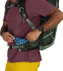 Osprey Talon 33L Men's Lightweight Hiking Backpack, Blue OS | 33L - Standard Fit | Scoria Blue/Night Shift — 8