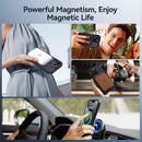CASEKOO Ultra-Magnetic Stand for iPhone 16 Pro Max Case, Shockproof, Black — 8