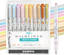 Zebra Pen MILDLINER Highlighter, Neutral and Gentle Colors, Dual Tip, 10-Pk | Gentle B | 1 Count (Pack of 10) — 1