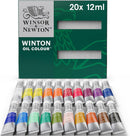 Winsor & Newton Winton Oil Color Paint Set, 20 x 12ml (0.4-oz) Tubes | Tube Set - 20 x 12ml — 1