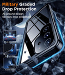 Temdan Designed for Samsung Galaxy S25 Ultra Case Waterproof, Built-in Lens & Screen Protector Military Grade Shockproof Dropproof IP68 Underwater Full Body Phone Case for Galaxy S25 Ultra 6.9"-Black — 4