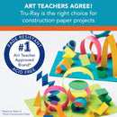 Tru-Ray Construction Paper P103031, 10 Classic Colors, 9" x 12", 50 Sheets | Warm Brown — 3