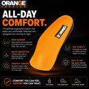 Orange 3/4 Orthotic Insoles D – Same Support as Orange Full Length Insoles for Plantar Fasciitis, Heel Pain & Arch Support Men's 9-10, Women's 10.5-11.5 — 4