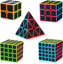 AuntyFey Speed Cube Set 5 Pack Bundle of 2x2, 3x3, 4x4, 5x5,Pyraminx — 1
