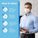 Lyka Distribution KN95 Face Masks - 50 Pack - 5 Layer Protection Breathable KN95 Face Mask with Comfortable Elastic Ear Loop — 2