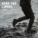 Danner Mens Hiking Shoes - Kangaroo Brown/Stormy Weather — 3