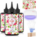 YIEHO 300g UV Resin Kit with Light-Upgraded Crystal Clear Hard UV Curing Premixed Epoxy Resin Starter Supplies for… — 1