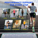 Running Insoles Arch Support Inserts for Men & Women Plantar Fasciitis - Green — 7