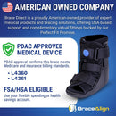 Brace Direct Short Air CAM Walker Boot for Ankle Sprains & Foot Injury — 6