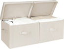 StorageWorks Fabric Storage Bins with Lids, Closet Storage Bins — 1