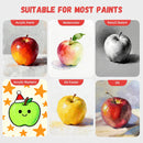 Simetufy 12 Pack 8x10 Canvas Boards for Painting,Art Painting Supplies | 8"x10" — 6