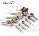 TILUCK Stainless Steel Measuring Cups & Spoons Set, Cups and Spoons — 5