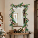 winemana 6 FT Pre-lit Artificial Christmas Garland with Lights for Mantle — 5