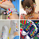 Quefe 64 Colors 2350pcs Pony Beads Bracelet Making Kit Kandi Bead — 4