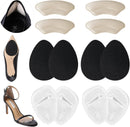 6 Pairs Heel Pads for Women - Non-Slip & Pain-Relief, Breathable Heel Grips & Cushioned Inserts for Loose Shoes/High Heels/Boots, Fits Most Footwear - Beige New | 2 Pairs Shoe Grips + Shoe Pads + Heel Liner — 1