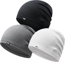 3-Pack Breathable Skull Cap Sweat Control 3D Honeycomb Mesh for Men Women — 1