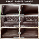 STARTSO WORLD Leather Recoloring Balm, Dark Brown Leather Repair Kit for Furniture, Leather Dye, Leather Color Restorer for Couches — 4