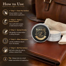 Furniture Salve for Leather Conditioner for Furniture, 2.8 oz Repair Salve & Restorer | Deep Softener Balm for Couch Sofa Car Seats, Protect & Restore Leather — 4