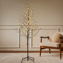 LIGHTSHARE 6FT 240L LED Star Light Tree, for Home Festival Party Christmas, Indoor and Outdoor Use, Warm White — 3