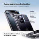 CASEKOO for iPhone 16 Pro Case, Crystal Clear, Never Yellow Technology — 5