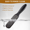 Nano Glass Foot File, Double-Sided Foot Callus Remover for Cracked Heels - Black — 4