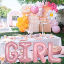 40 Inch Pastel Pink Letter Balloon U, Giant Custom Alphabet U Foil Balloon Baby Pink, Mylar Balloons Light Pink for Girls, Helium Alphabet U Balloons for Women Girls Birthday Party Decorations | Letter U — 5
