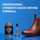Angelus Clear Shoe Cement - 4 oz Professional-Strength Glue Quick Drying Contact Adhesive for Leather, Vinyl &… — 2