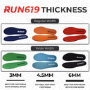 Run 619 Zero Drop Shoe Insoles | Regular Width | 3mm Firm Flat Inserts — 3