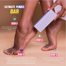 Mr. Pumice Ultimate PUMI Bar 2-in-1 Dual Grit (Medium + Coarse) Callus Remover, Pedicure Stone & Ped File Scrubber for Smooth Feet and Heels (4 Pack) — 4