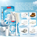 Shoe Cleaner, Sneaker Cleaner Foam for White Shoes, Tennis Shoes, Remove Dirt Stains, with Brush Towel Magic Sponge — 5