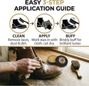 JobSite Beeswax Paste - Bees Wax Leather Conditioner - Leather Waterproofing Wax Protects & Restores Boots, Shoes & Leather Articles - 3 oz — 6