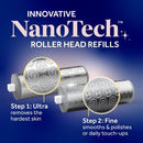 Dr. Scholl’s NanoTech Roller Replacement Heads, Pedi Perfect Pro Foot File — 3