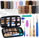BUTUZE Upholstery Repair Kit, Leather Sewing Kit, Sewing Waxed Thread | 37 Pcs — 1